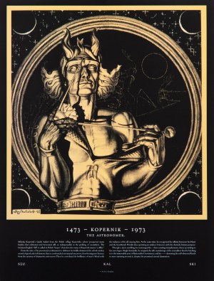 Stanislaw SZUKALSKI (1893-1987), Copernicus (official reprint), 21st century