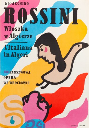 Jan MŁODOŻENIEC (1929-2000), Italienisch in Algerien (L'Italiana in Algeri), 1986