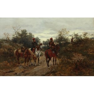 Ludwik Gędłek (1847 Kraków - 1904 Vienna), Insurgent patrol of 1863