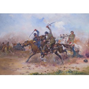 Juliusz Słabiak (1917 Sosnowiec - 1973 Krakov), Skirmish