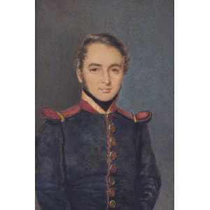 Franz Teppa (1828-1889), Portrét dôstojníka 42. pešieho pluku Rakúsko-Uhorska