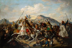 Artist unspecified (18th/19th century), Battle Scene