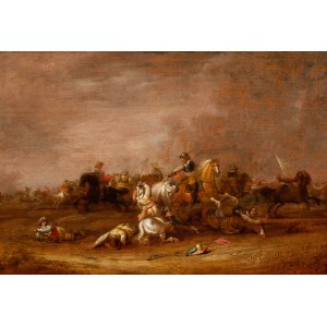 Artist unspecified (17th-18th century), Battle