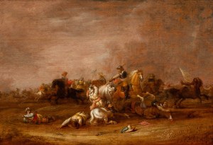 Artist unspecified (17th-18th century), Battle
