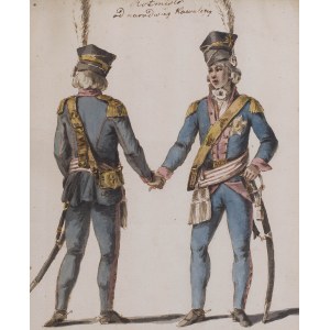 Artist unspecified (Poland, 18th/19th century), Rotmistrzs of the Lithuanian National Cavalry, ca. 1792.