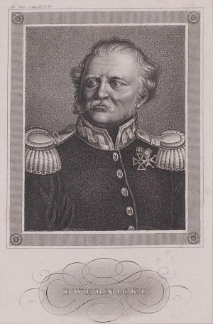 Porträt von General Józef Dwernicki