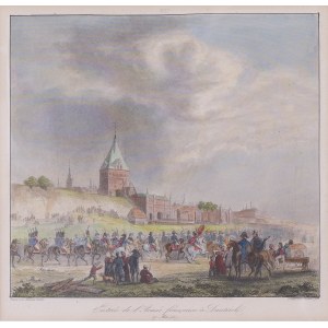 Pierre Aubert (1789 - 1847), Wejście armii francuskiej do Gdańska