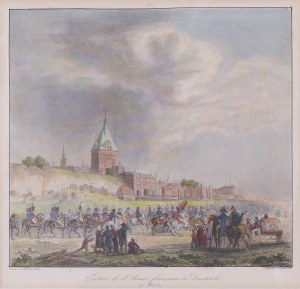 Pierre Aubert (1789 - 1847), ingresso dell'esercito francese a Danzica