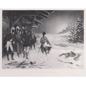 Wladyslaw Bakalowicz (1833 Chrzanow - 1903 Paris), Napoleon escaping from Moscow