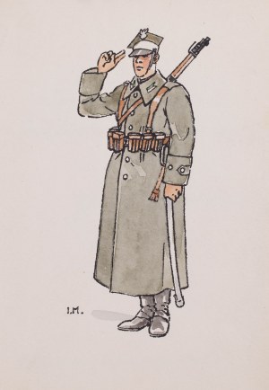 Ignacy Matuszewski (XX w.), Strzelec 7. Pułku Strzelców Konnych