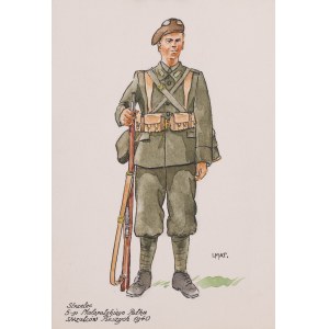 Ignacy Matuszewski (XX secolo), fuciliere del 5° reggimento Małopolska di fucilieri a piedi 1940