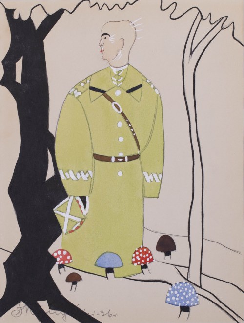 Tadeusz Kleczyński (XX w.), Karykatura Edwarda Rydza-Śmigłego, 1936 r.