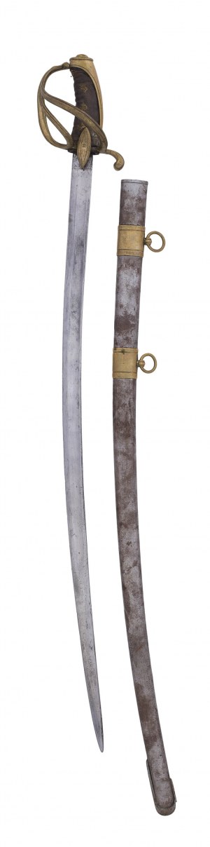 Cavalry officer's saber, AN IX, a'la Chasseur
