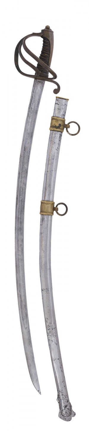 Cavalry officer's saber, France, An IX