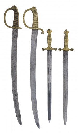 Set of 4 cleavers