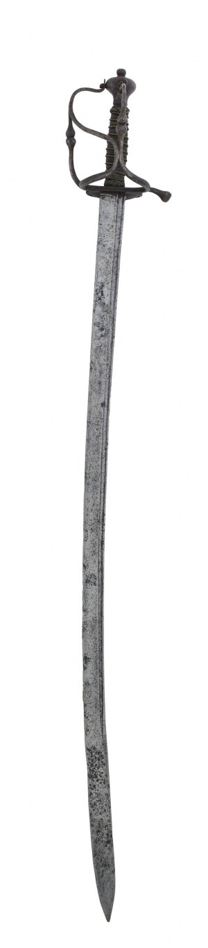 German-Swiss saber, 1680