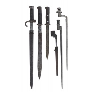 Set of 6 bayonets
