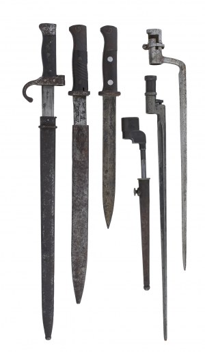 Set of 6 bayonets