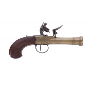 Pistola a razzo a scatola (box), XVIII-XIX secolo.