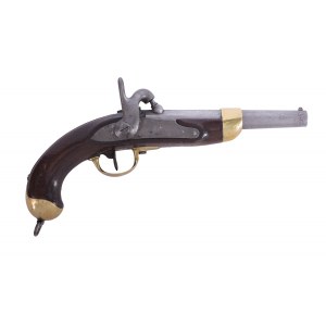 Pistolet kapiszonowy, kawaleryjski, Francja, model 1822T Bis