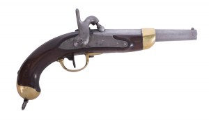 Pistolet à bouchon, cavalerie, France, modèle 1822T Bis