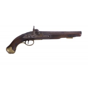 Pistola a tappo, Inghilterra, 1850 circa.
