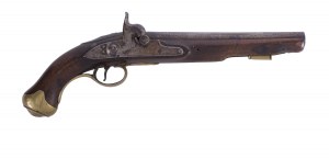 Pištoľ s čiapkou, Anglicko, okolo roku 1850.