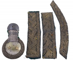 Set from the uniform of a Russian officer, 19th century.