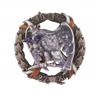 Officer's commemorative badge of the 15th Poznań Lancers Regiment