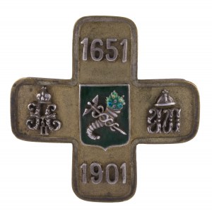 Officer's commemorative badge of the 4th Kharkiv Lancers Regiment