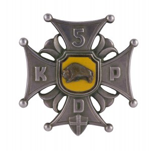 Commemorative badge of the 5th Borderland Infantry Division