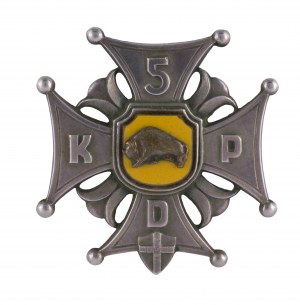 Commemorative badge of the 5th Borderland Infantry Division