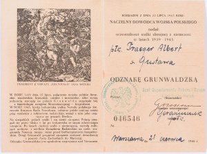 Odznaka „Miecze Grunwaldzkie 1410-1945, Grunwald-Berlin”