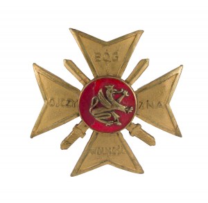 Commemorative badge of the Society of Insurgents and Warriors of District VIII