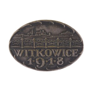 Odznak internovaných legionářů - Vítkovice 1918