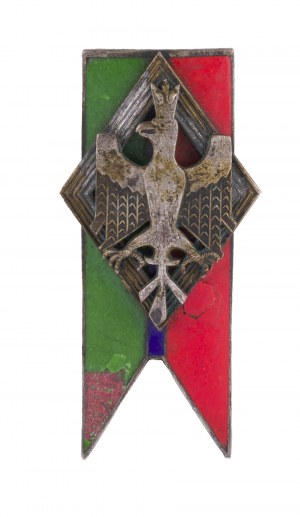 Důstojnický odznak 2. jízdního střeleckého pluku