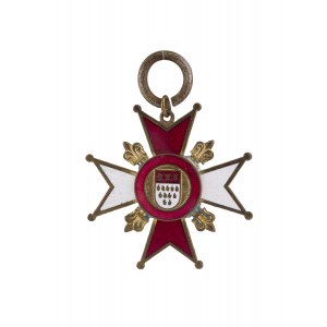Cross with the coat of arms of the Colony