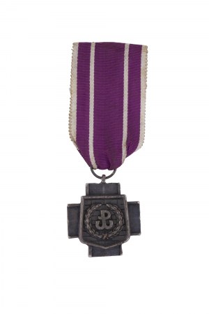 Knight's Cross of Polonia Restituta with the card of Lt. Ludwik Świderski