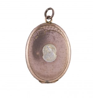 Secretariat pendant with Our Lady of the Dawn Gate