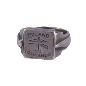 Signet of a Polish Commando soldier of the PSZ in the West.