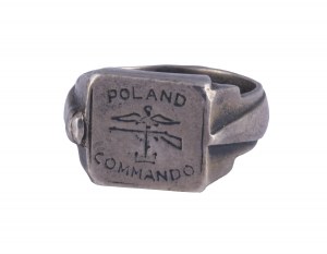 Signet of a Polish Commando soldier of the PSZ in the West.