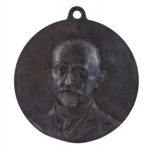 Plaque avec le portrait de Stanisław Wojciechowski