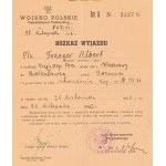Serie di documenti relativi al colonnello Albert Traeger