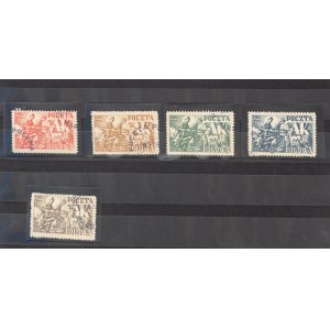 Seria znaczków poczty powstańczej