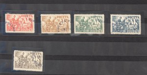 Série povstaleckých poštovních známek