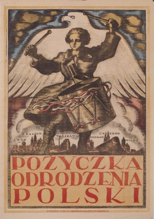 Plakat propagandowy „Pożyczka Odrodzenia Polski”, 1920