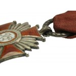 PRL, Stříbrný kříž za zásluhy Polské republiky. Caritas. (305)