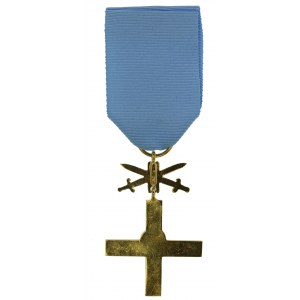 Veteranenkreuz für einen Gefangenen des Kommunismus mit Schwertern (313)