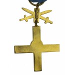 Veteran's Cross to a Prisoner of Communism with swords (313)