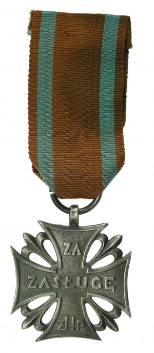 ZHP Silbernes Verdienstkreuz (314)